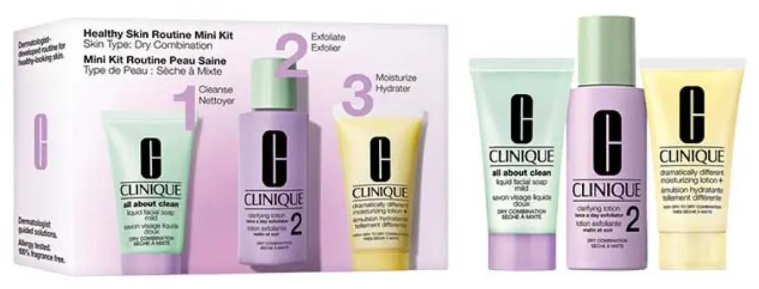 Clinique Mini Kit 3 Step Skin Type 2