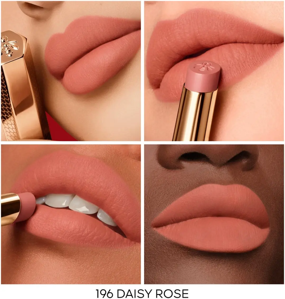 Guerlain KissKiss Kissproof Honey 196 - Roze - afbeelding 4 van 6