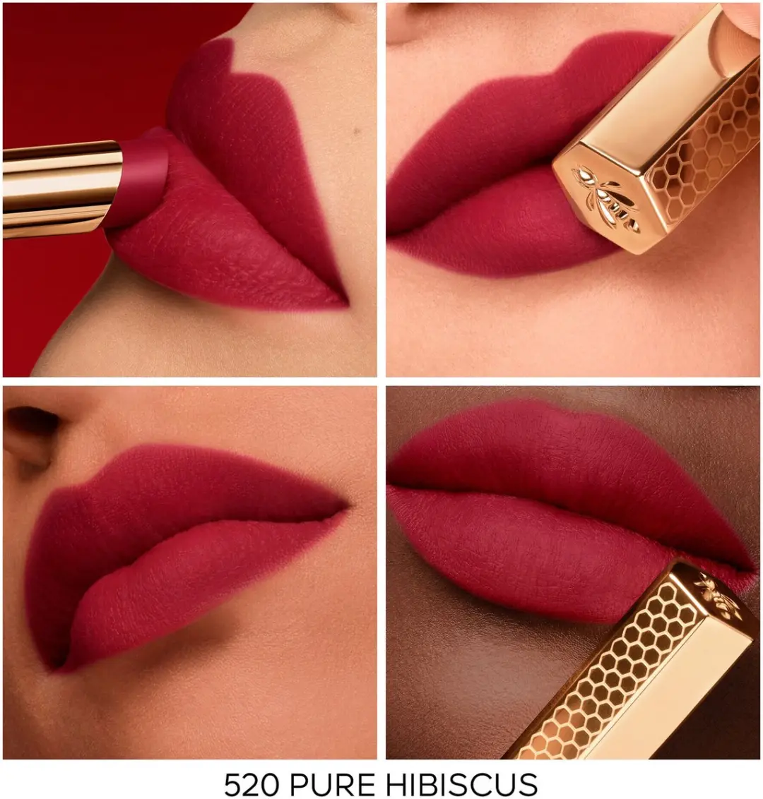 Guerlain KissKiss Kissproof Honey 520 - Rood - afbeelding 5 van 6
