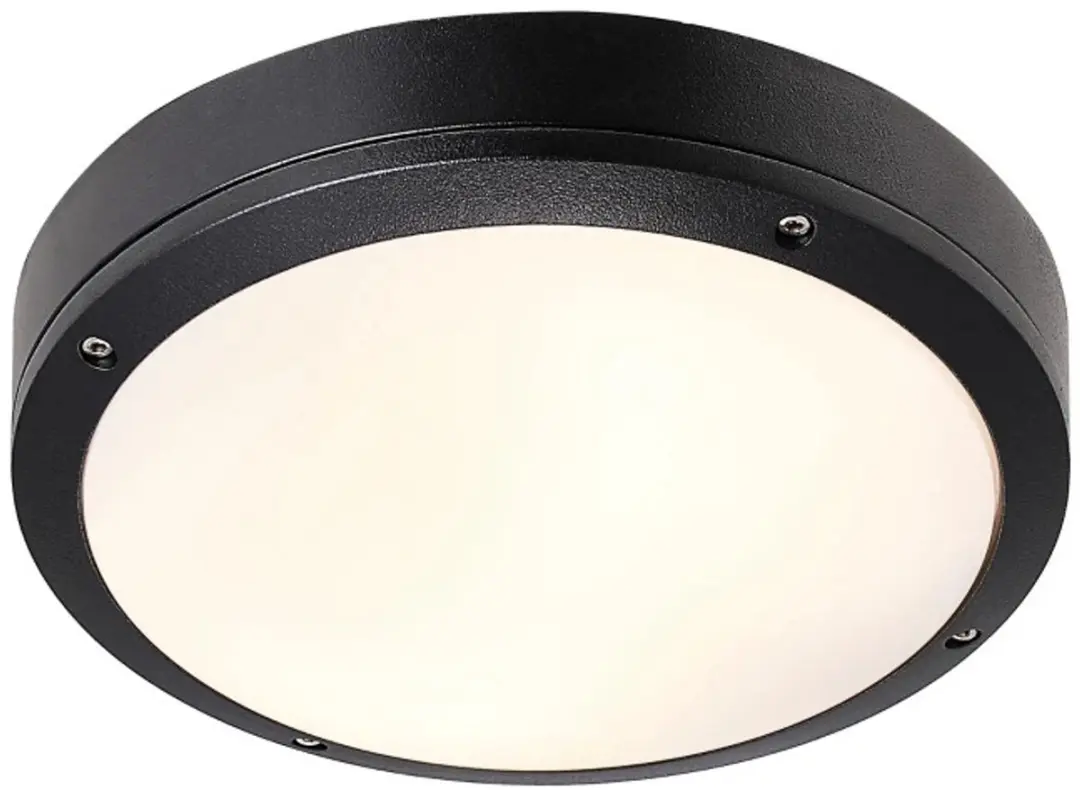 Nordlux Desi Plafondverlichting - 2x12W - Ø27,5cm - Zwart - afbeelding 2 van 2