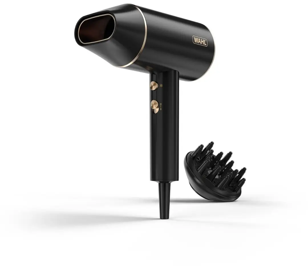 Wahl Ionic Flow Haardroger 2100W - Zwart/Goud