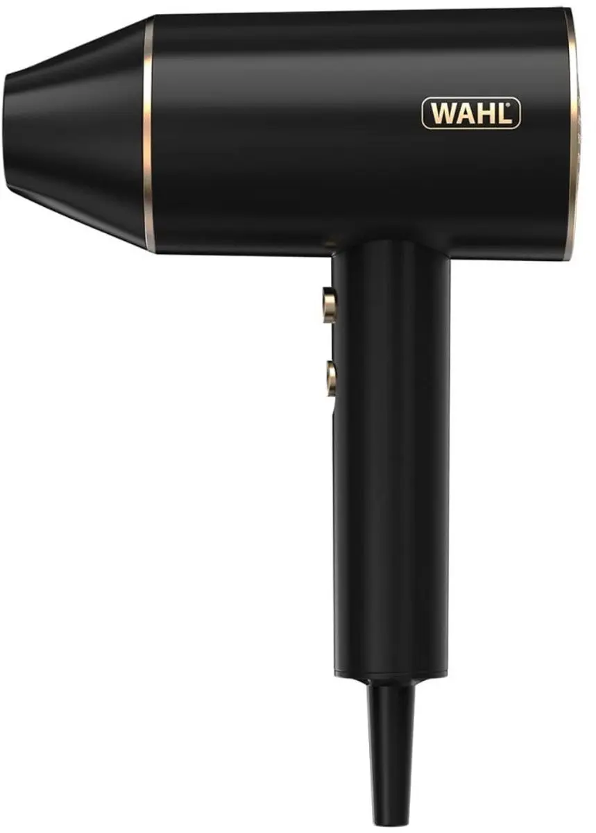 Wahl Ionic Flow Haardroger 2100W - Zwart/Goud