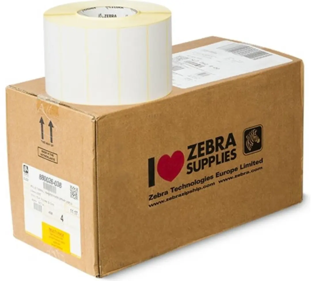 Zebra Z-PERF 1000T 880026-038 - 102x38mm Wit - afbeelding 3 van 3