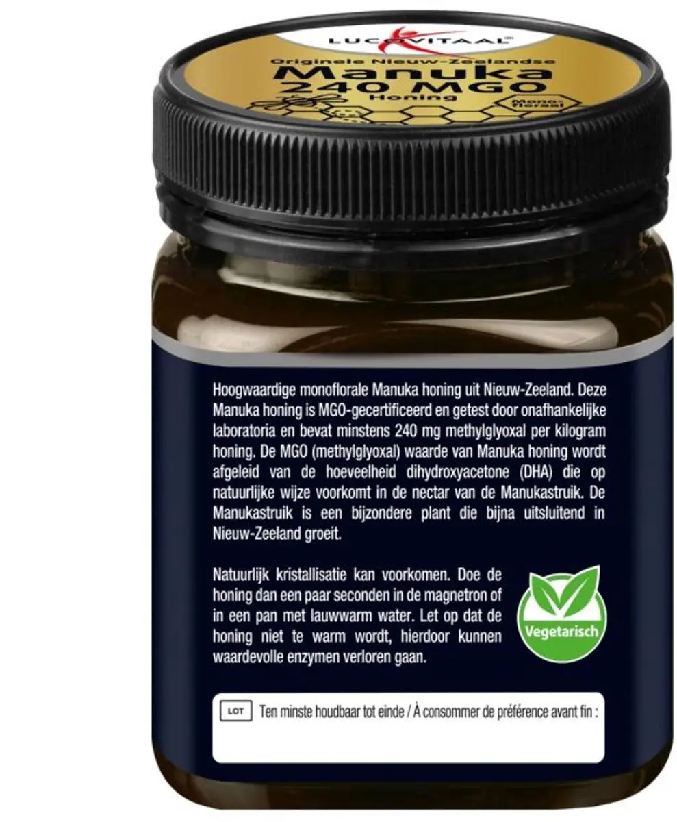 Lucovitaal Manuka Honing 240 MGO - 250g