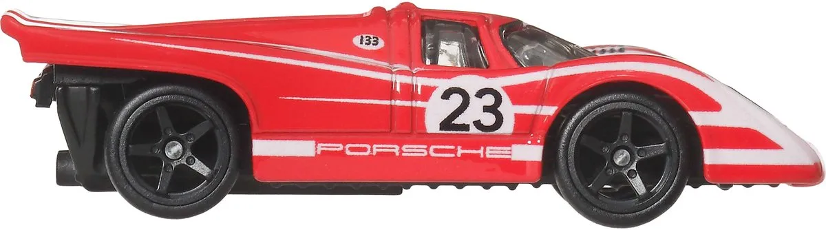 Hot Wheels Circuit Legends Porsche 917K 1:64 - Rood - JBK63 - afbeelding 6 van 6