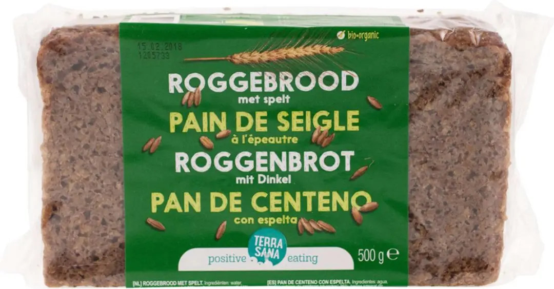Terrasana Roggebrood Met Spelt 500g