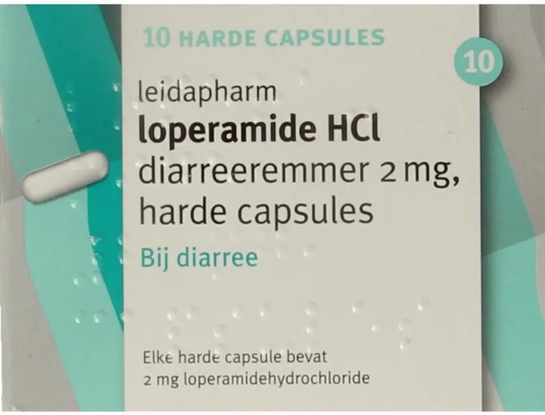Leidapharm Loperamide 2mg Capsules - 10 Stuks - afbeelding 3 van 3