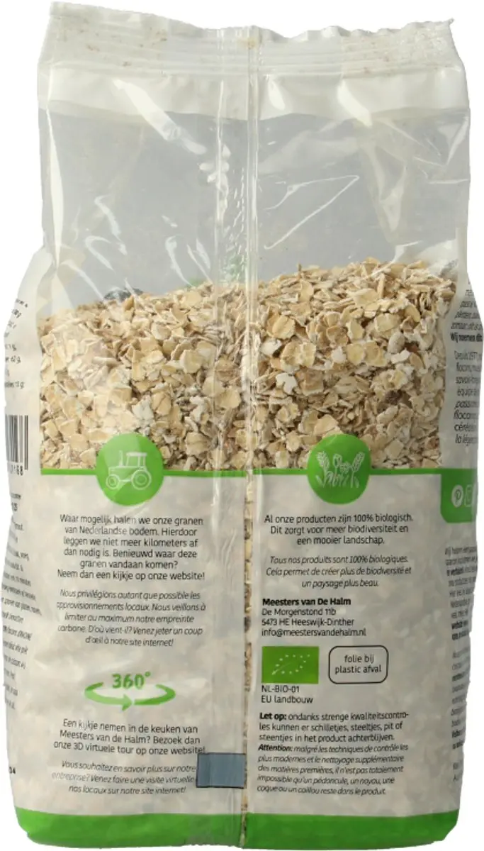 De Halm Havermout 500g - afbeelding 3 van 6