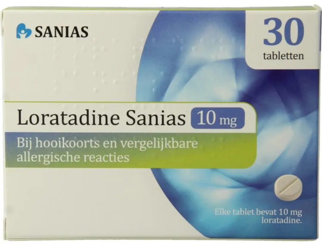 Sanias Loratadine 10mg 30 tabletten