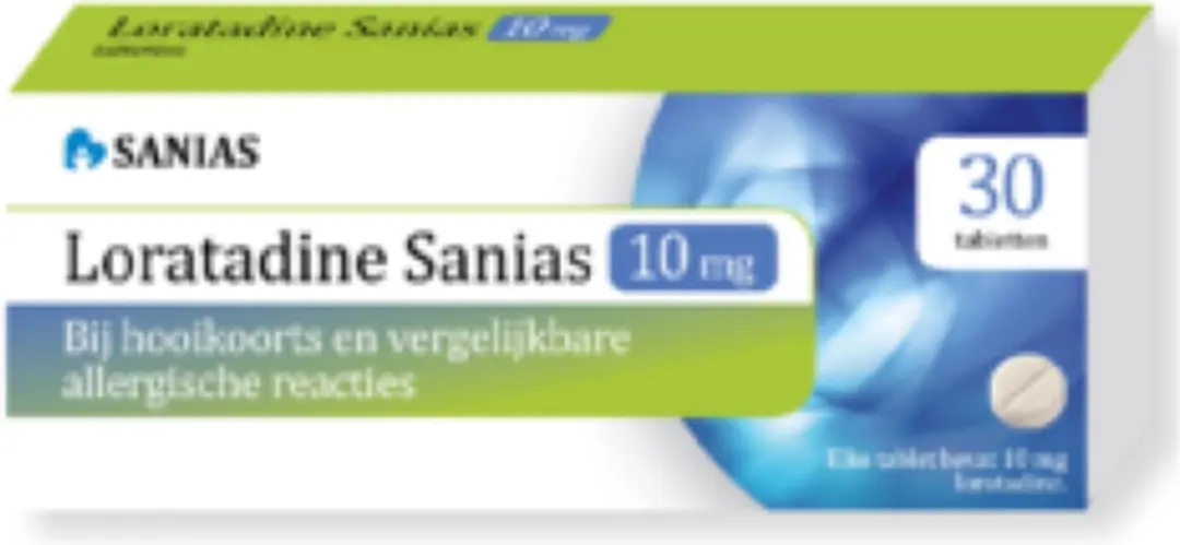 Sanias Loratadine 10mg 30 tabletten