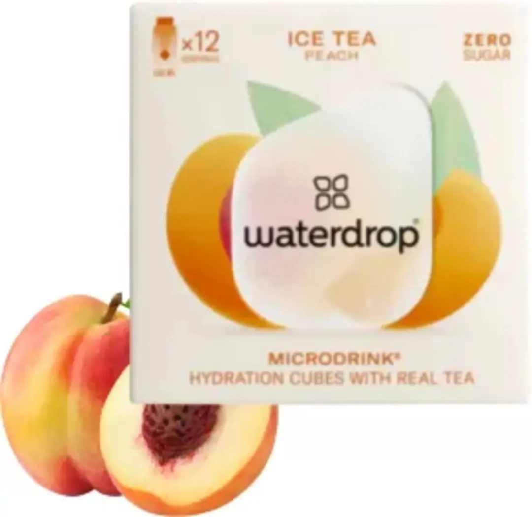 Waterdrop Microdrink Ice Tea Peach Hydratatieblokjes - 12x120ml