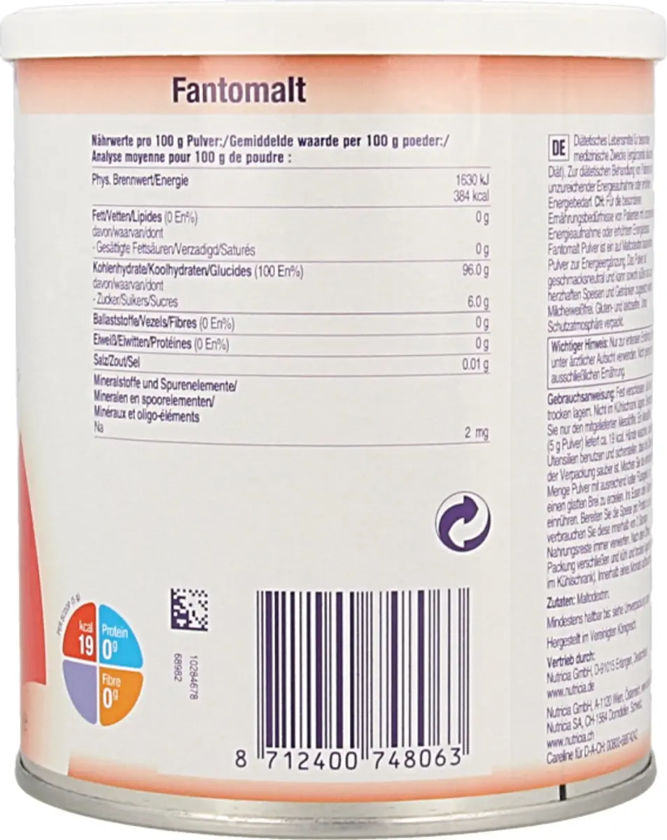 Nutricia Fantomalt Instant 400g