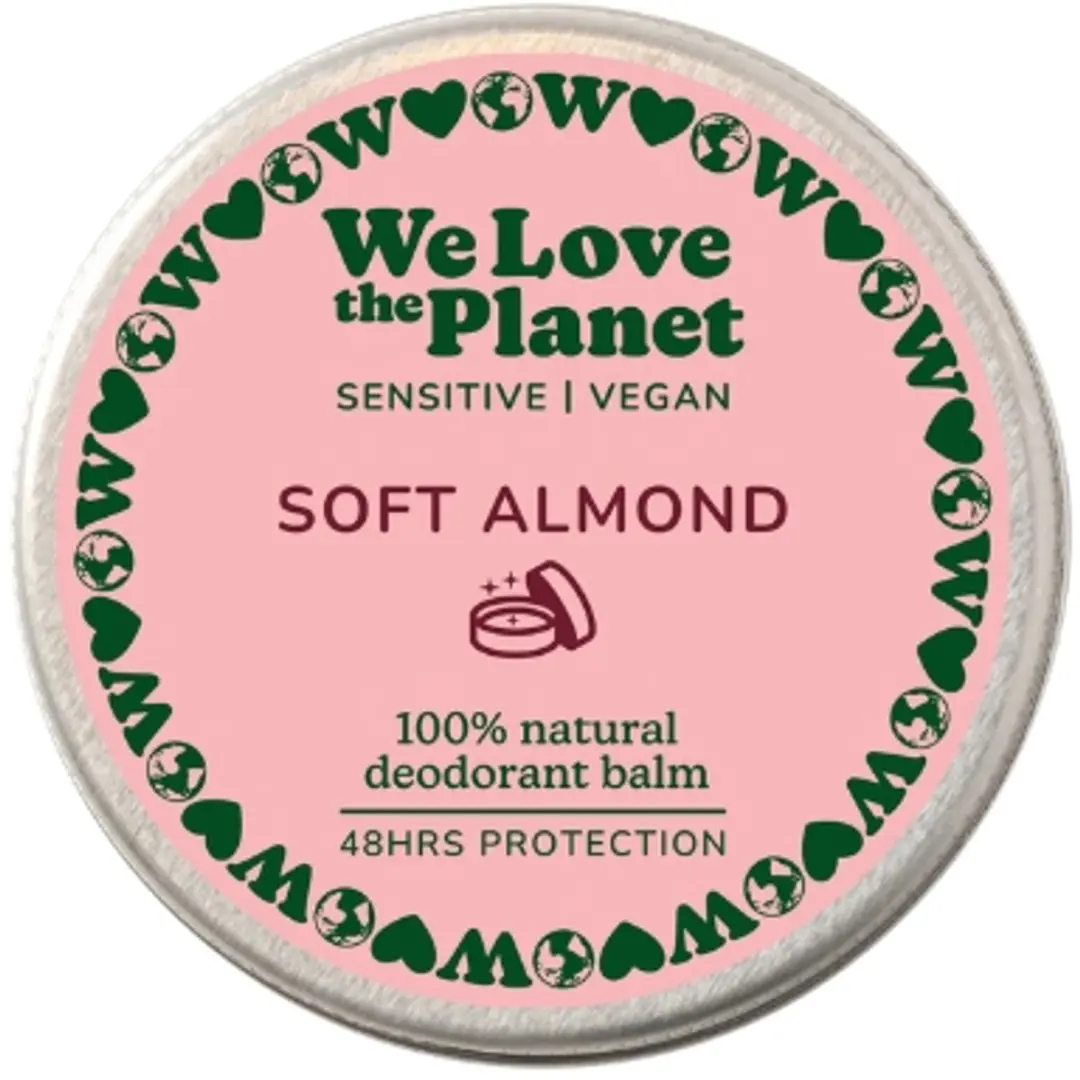 We Love Deodorant balm soft almond sensitive vegan 35 Gram