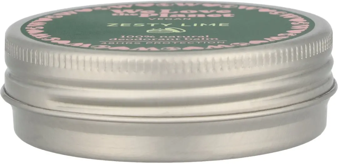 We Love Deodorant balm zesty lime vegan 35 Gram