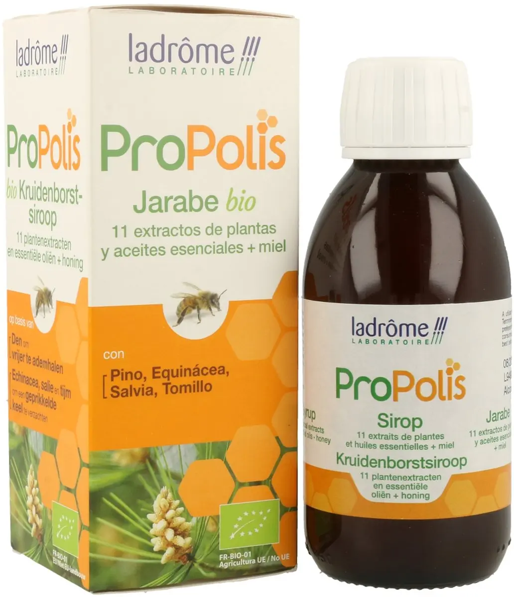 Ladrôme Propolis Suikervrij Hoestsiroop 150ml