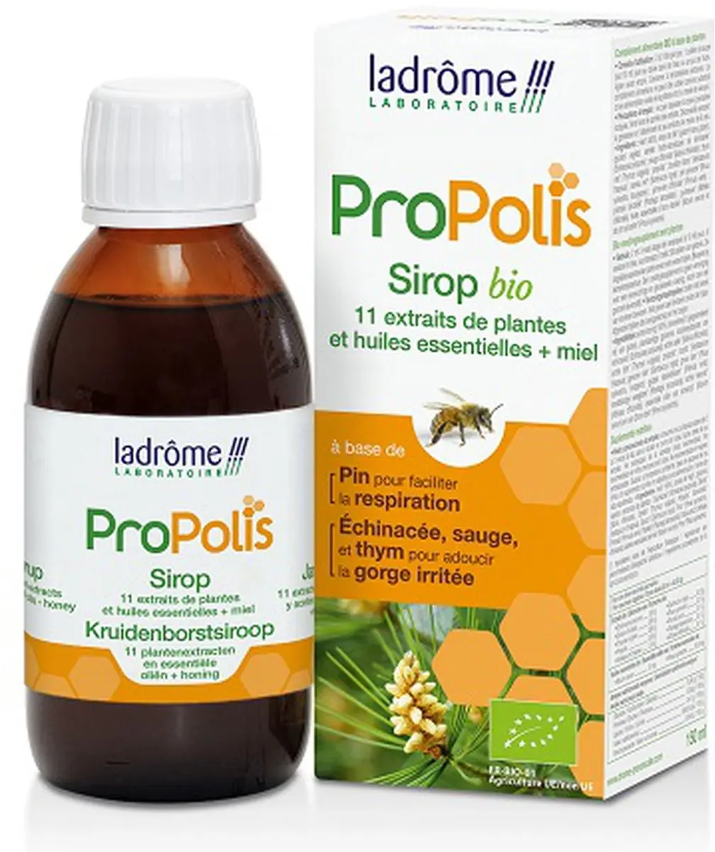 Ladrôme Propolis Suikervrij Hoestsiroop 150ml