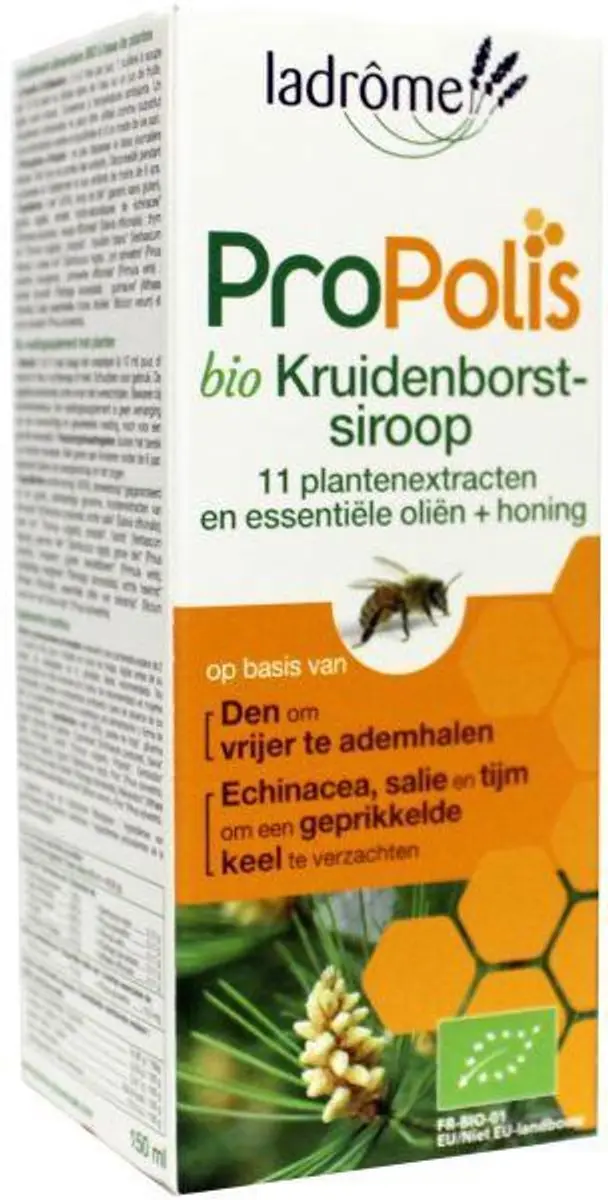 Ladrôme Propolis Suikervrij Hoestsiroop 150ml