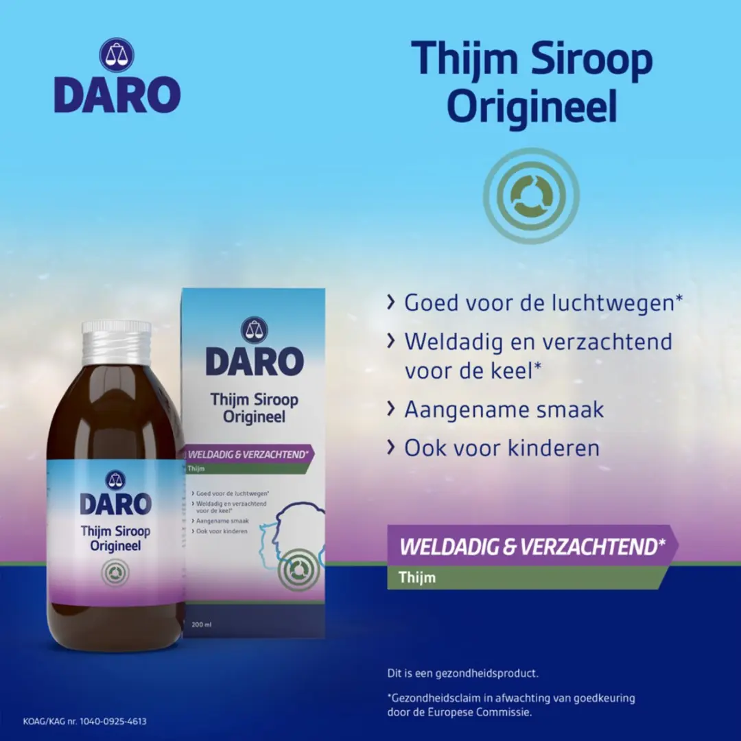 Daro Thijmsiroop 200ml