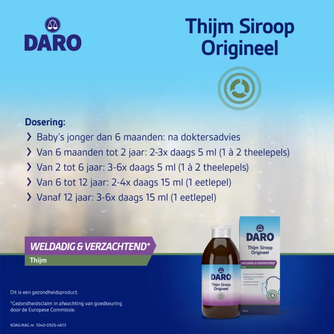 Daro Thijmsiroop 200ml