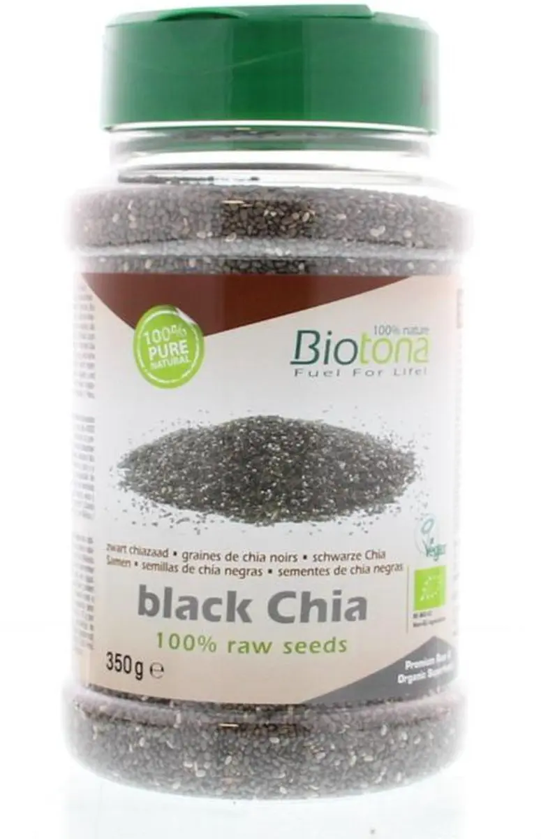 Biotona Black Chia Raw Dispenser 350g