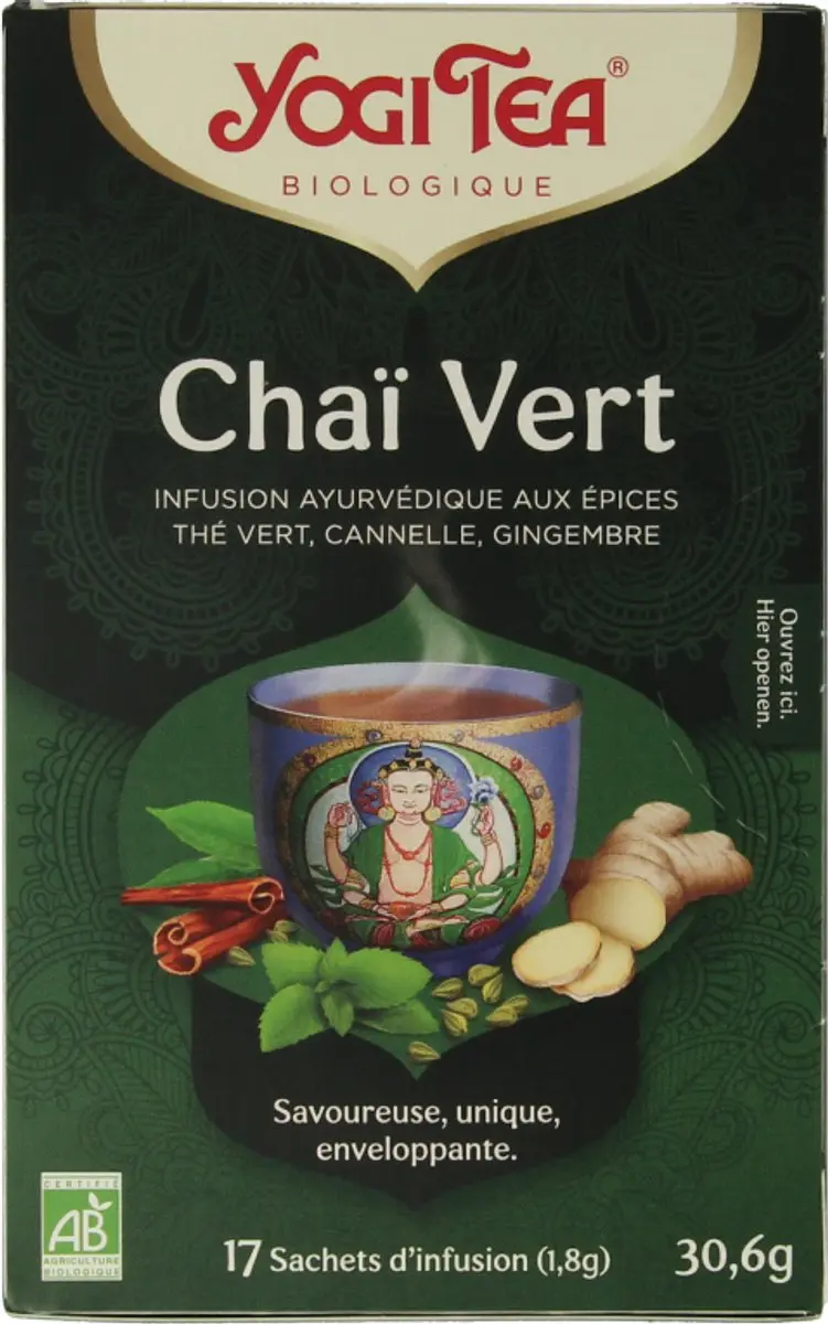 Yogi Tea Biologische Green Chai 17g