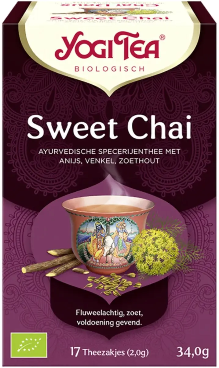 Yogi Tea Sweet Chai Bio Kruidenthee