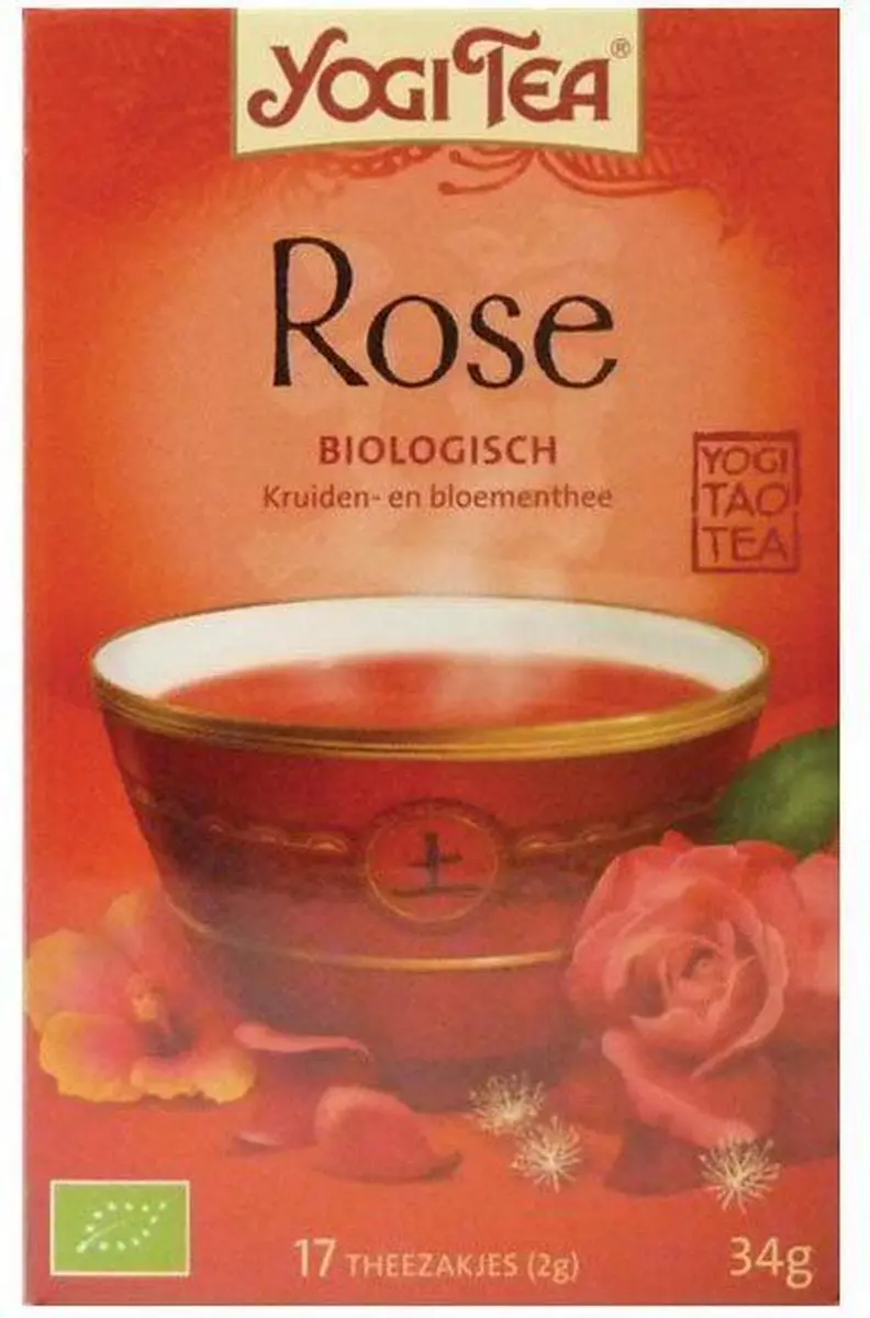 Yogi Tea Rose Bio Kruidenthee - 17 Zakjes 17g