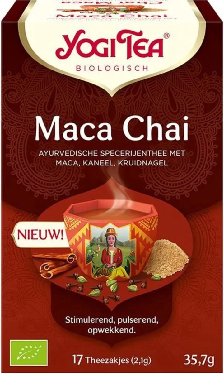 Yogi Tea Maca Chai Bio Kruidenthee