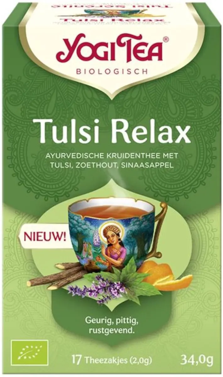 Yogi Tea Tulsi Relax Bio Kruidenthee