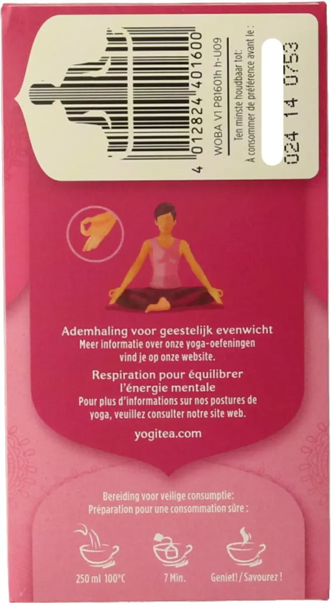 Yogi Tea Women's Balance Biologisch - 17 Theezakjes