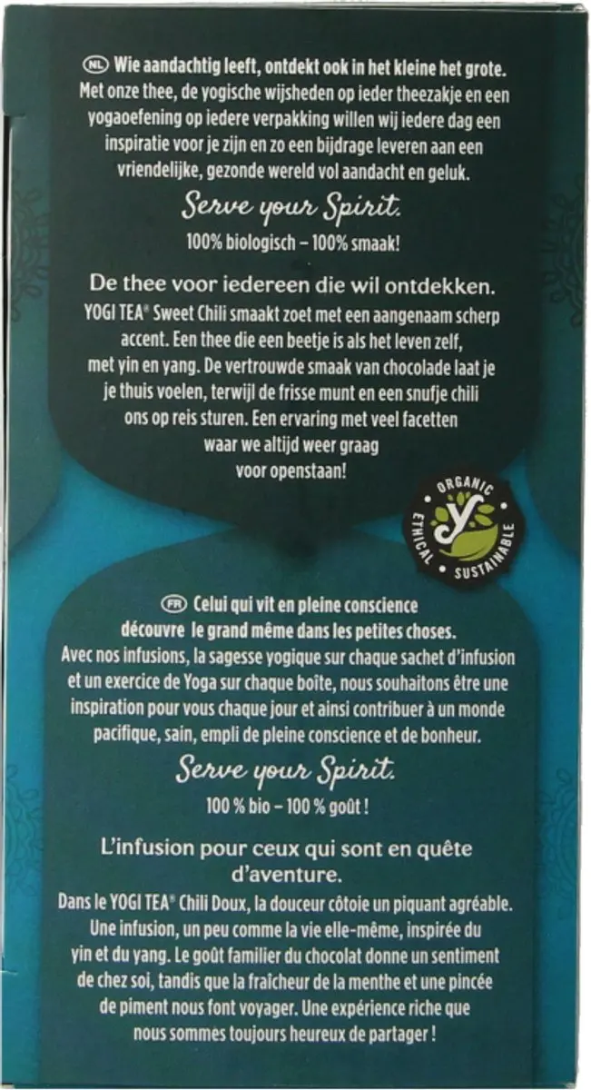 Yogi Tea Sweet Chili Bio Kruidenthee - 17 Zakjes