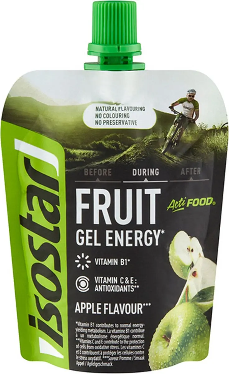 Isostar Fruit Energiegel Actifood Appel 90g