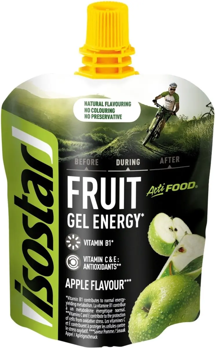 Isostar Fruit Energiegel Actifood Appel 90g