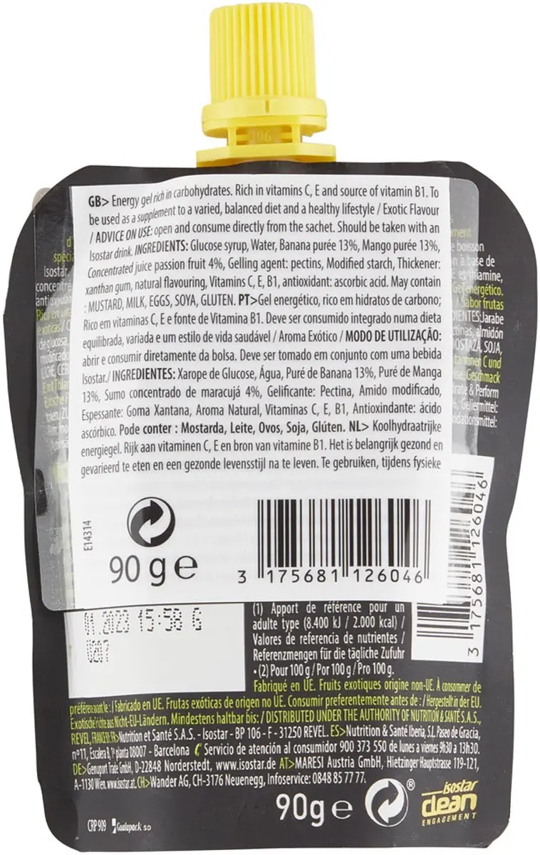 Isostar Actifood Exotic 90g