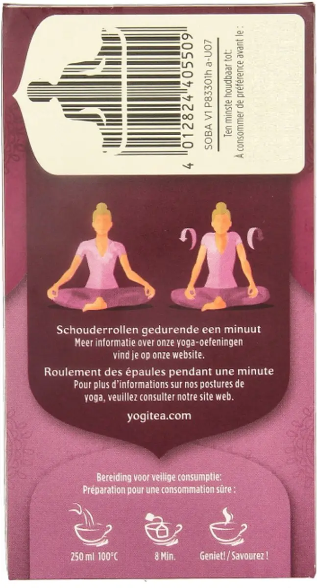 Yogi Tea Soul Balm Bio Rozemarijn-Lavendel 17 Zakjes