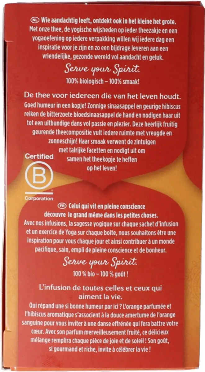 Yogi Tea Tangy Blood Orange Biologisch - 17 Stuks