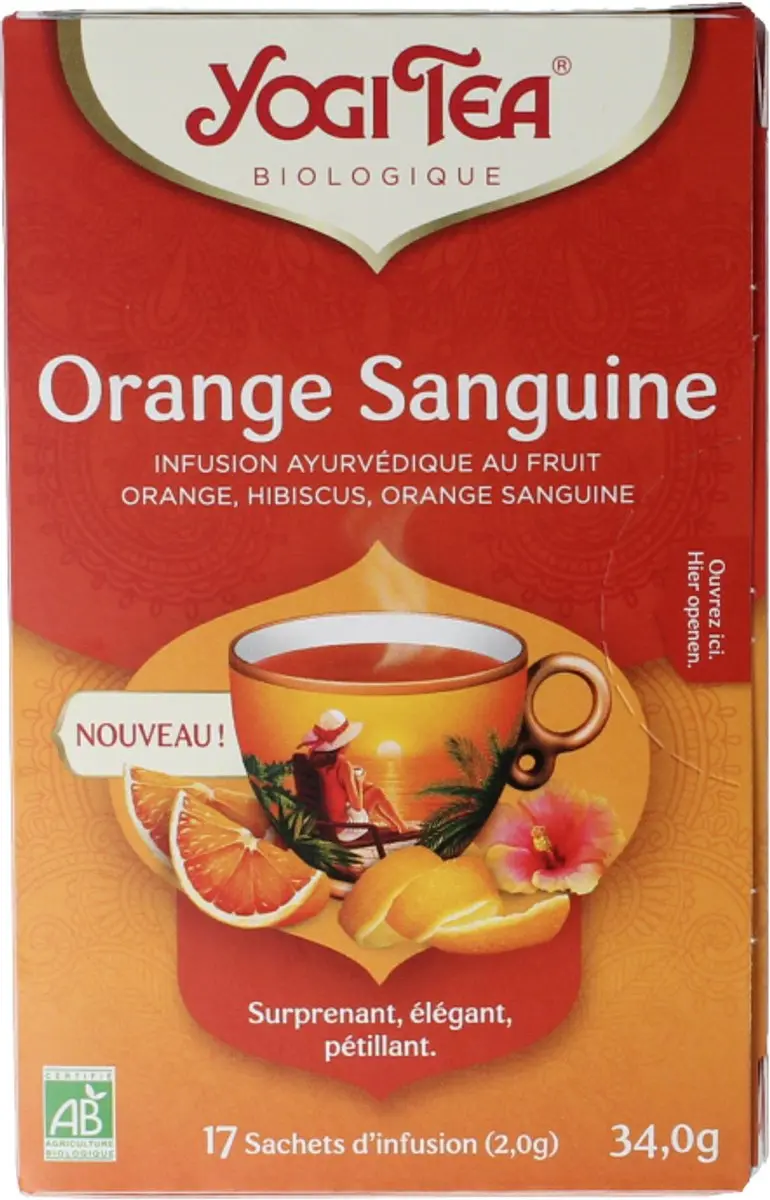 Yogi Tea Tangy Blood Orange Biologisch - 17 Stuks
