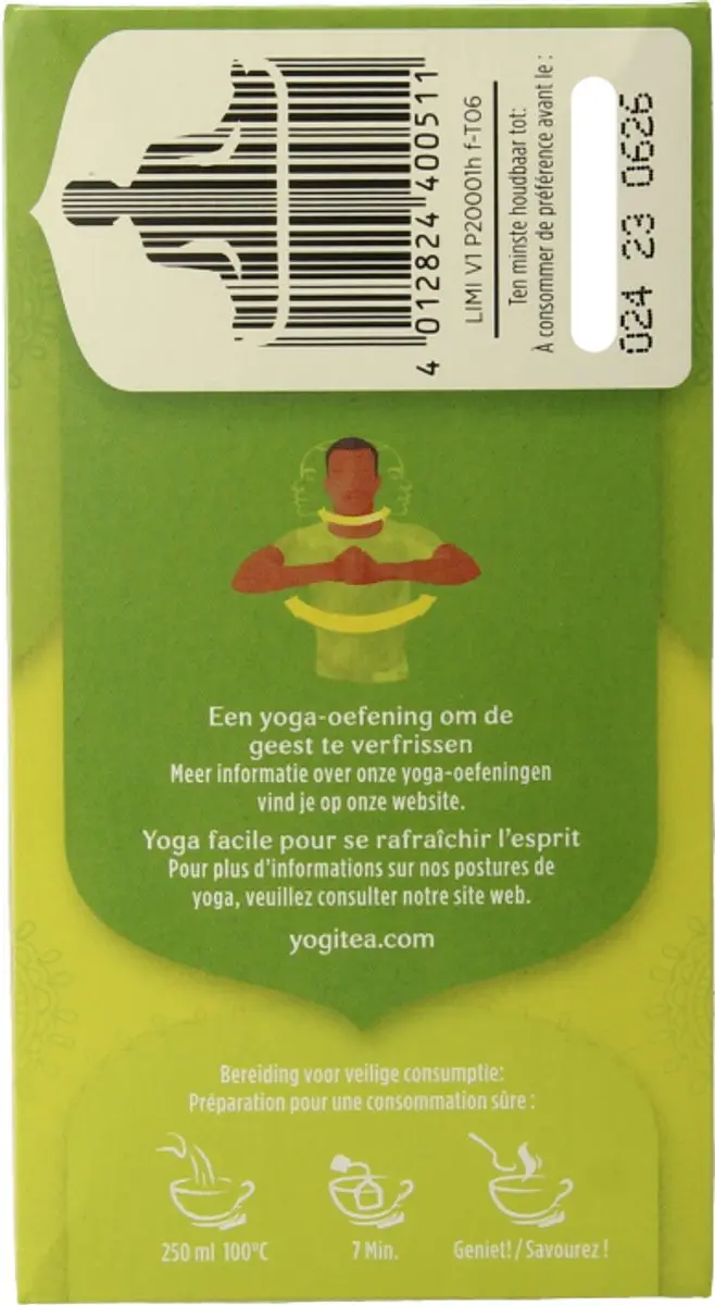 Yogi Tea Lime Mint Bio Kruidenthee 17 Stuks