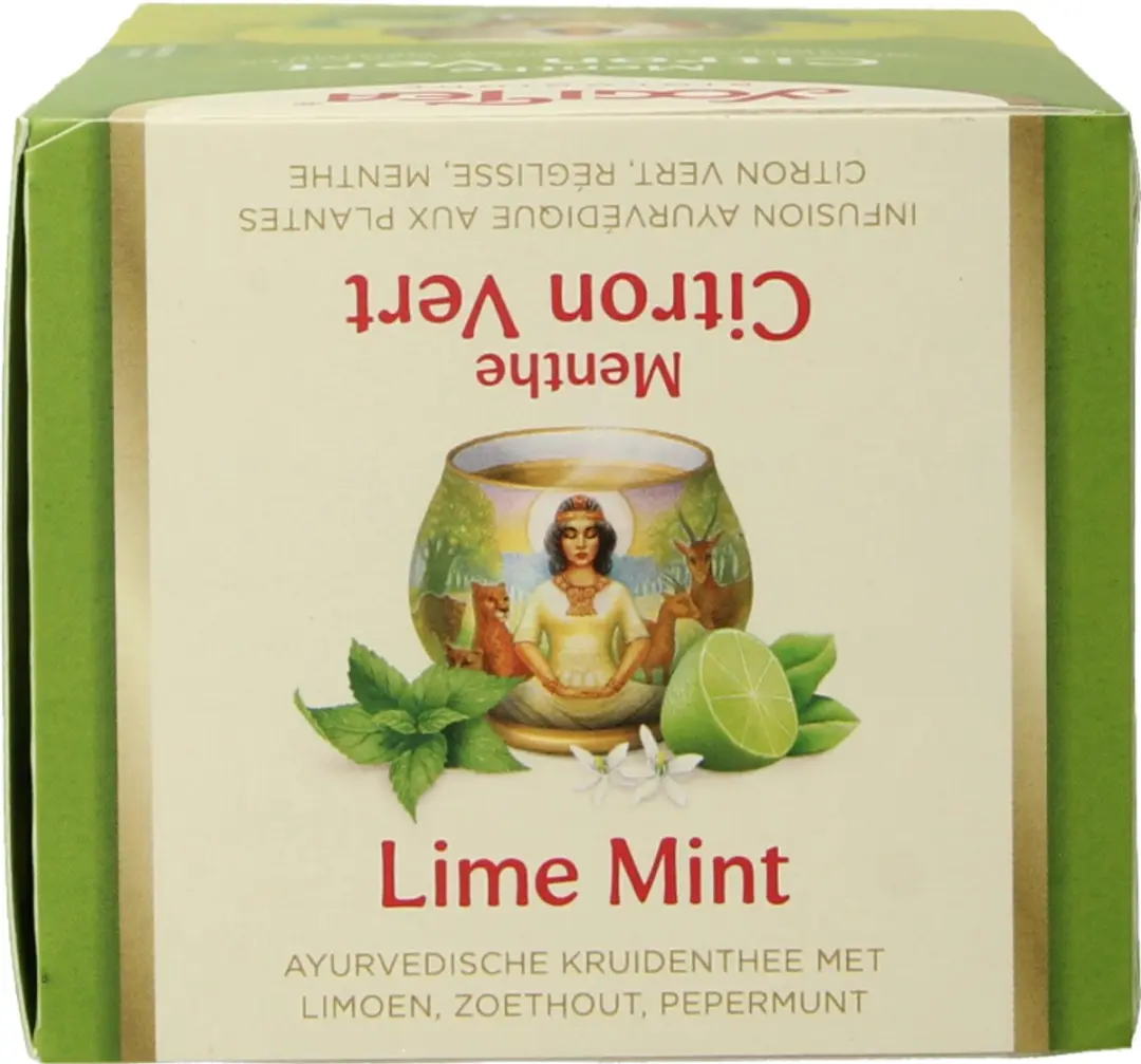 Yogi Tea Lime Mint Bio Kruidenthee 17 Stuks