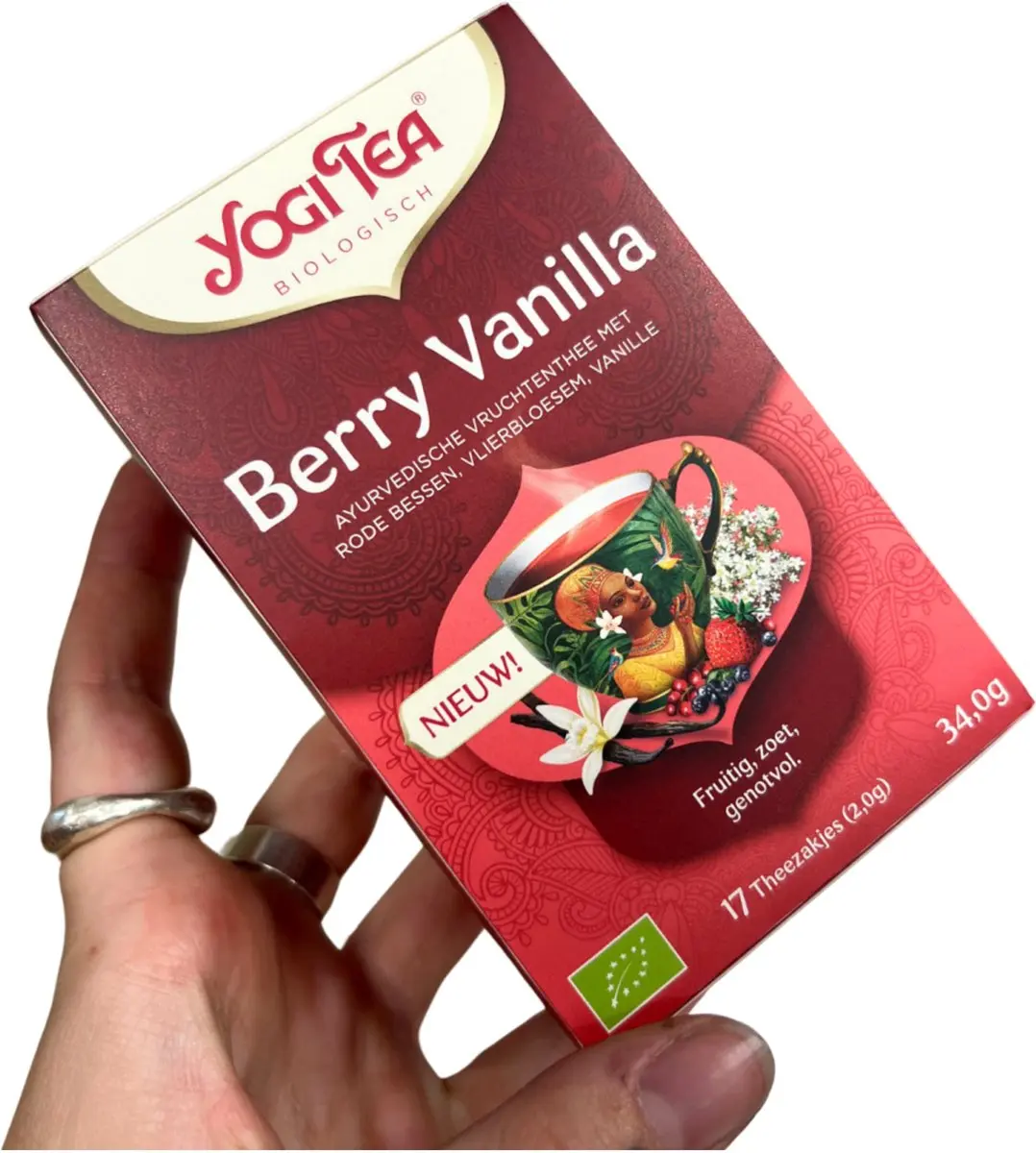 Yogi Tea Berry Vanilla Bio Kruidenthee - 17 Zakjes