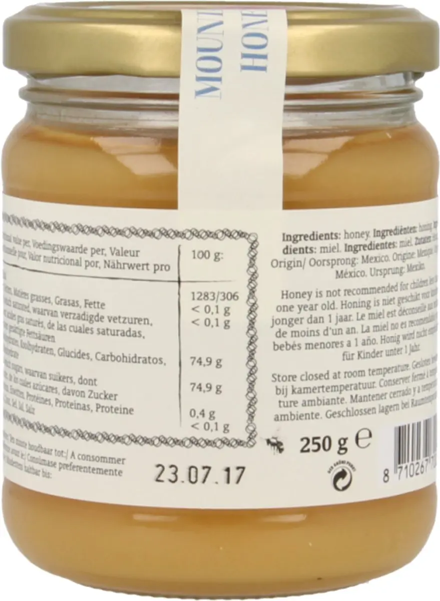 Royal Green Mountain Honey Berghoning 250g