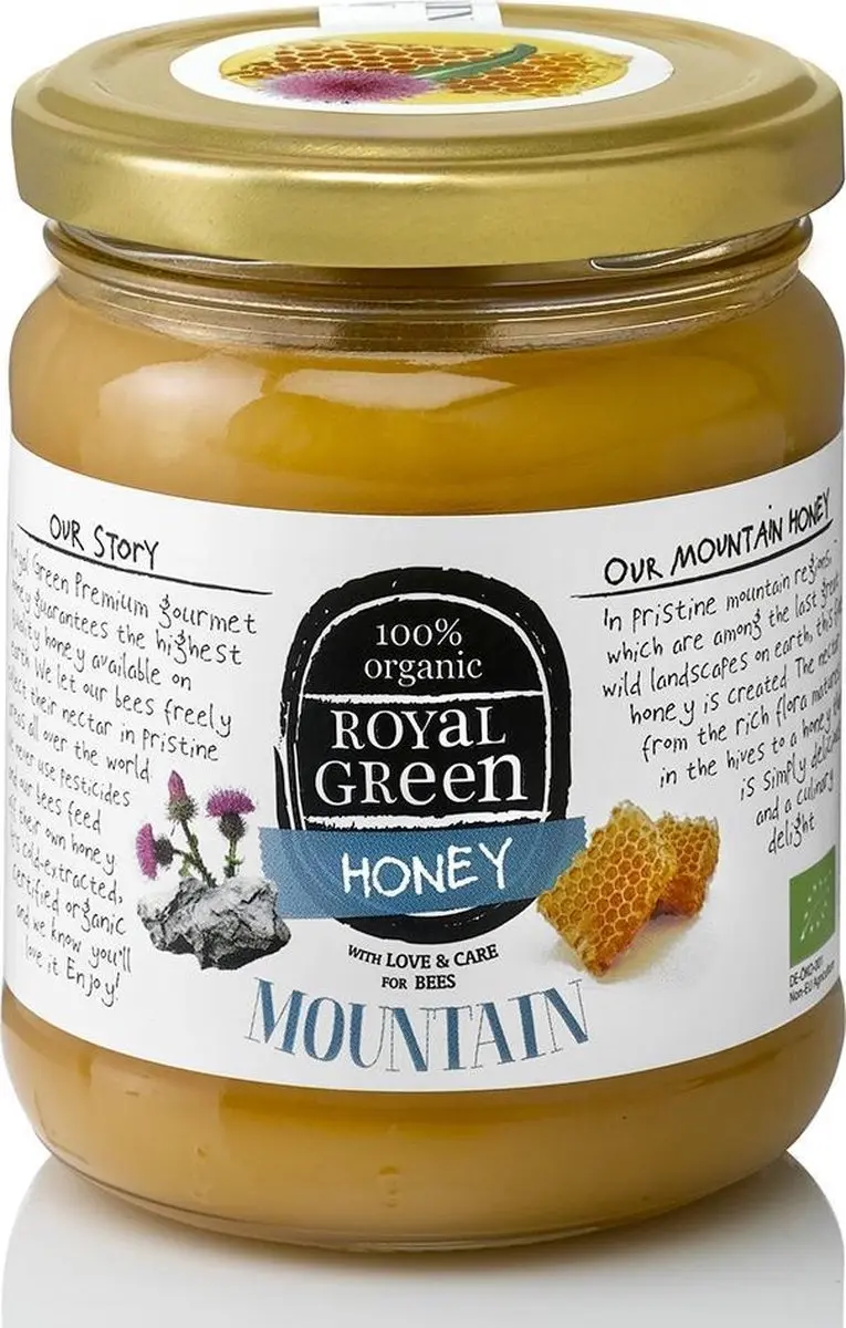 Royal Green Mountain Honey Berghoning 250g