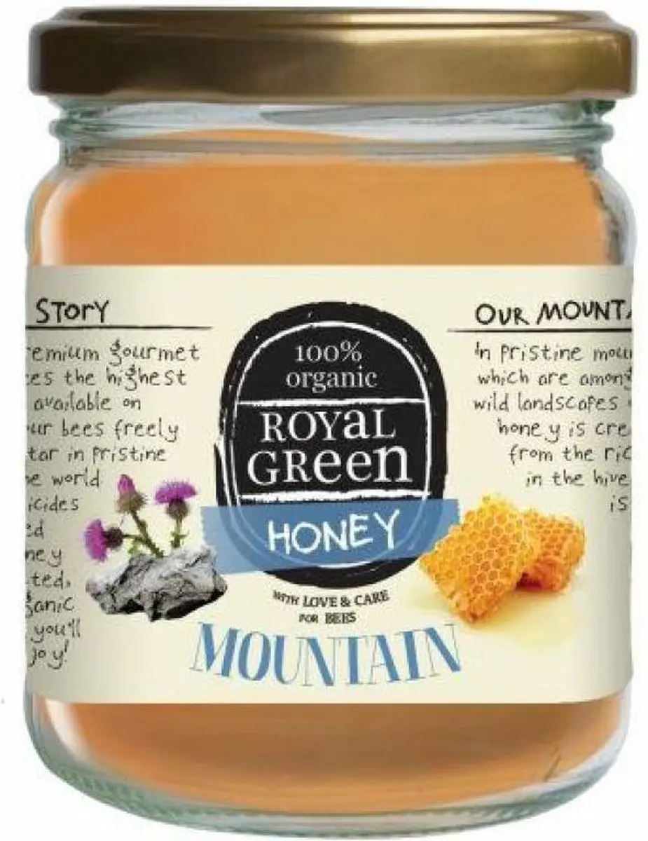 Royal Green Mountain Honey Berghoning 250g