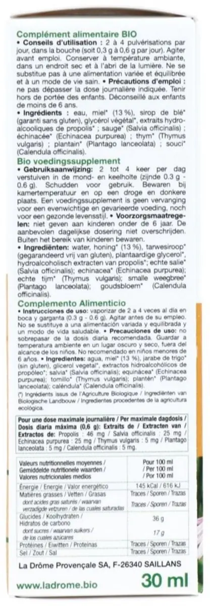 Ladrôme Propolis Mondspray 30ml