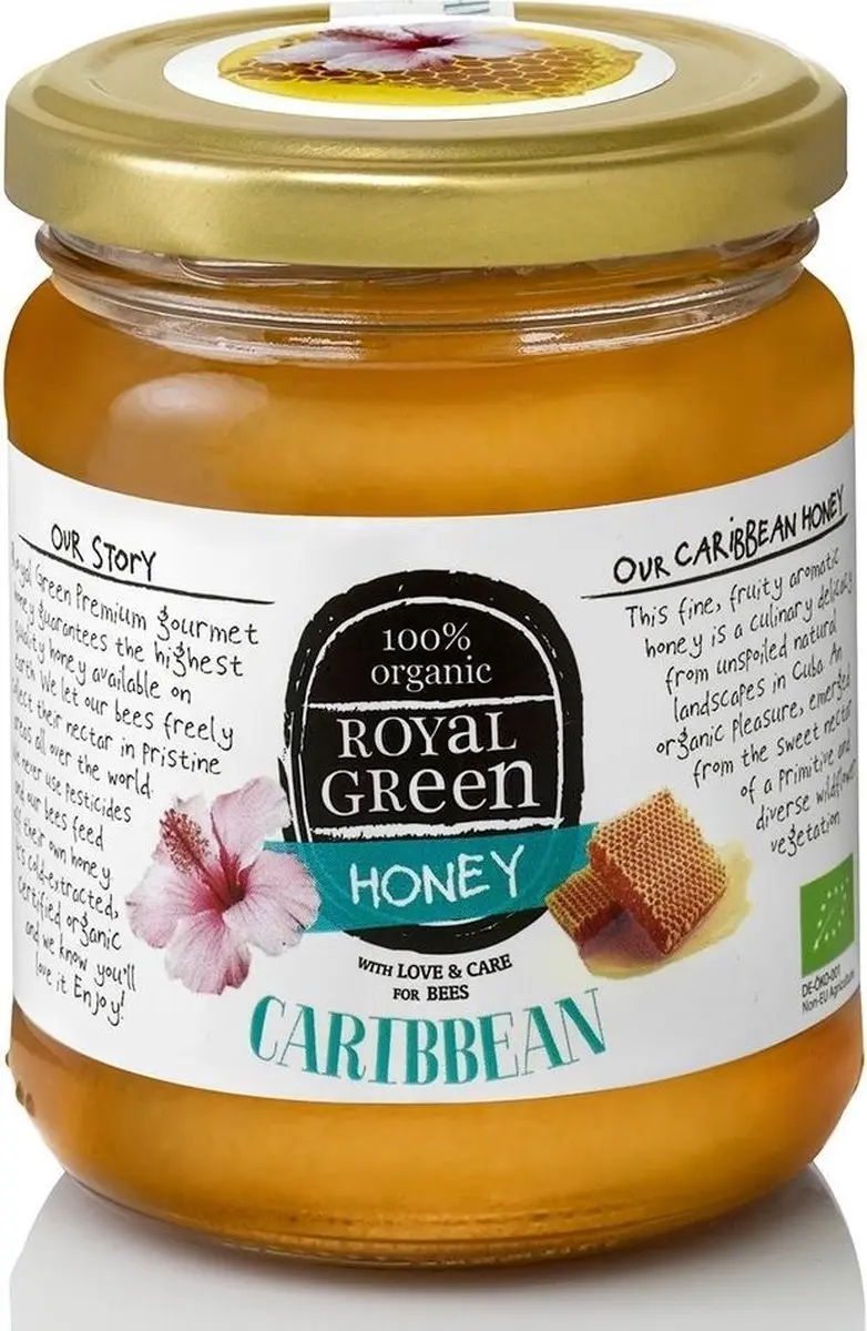 Royal Green Caribbean Honey Bio 250ml