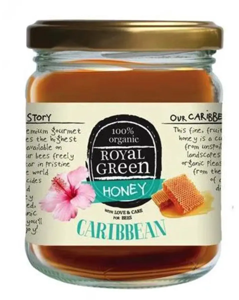 Royal Green Caribbean Honey Bio 250ml