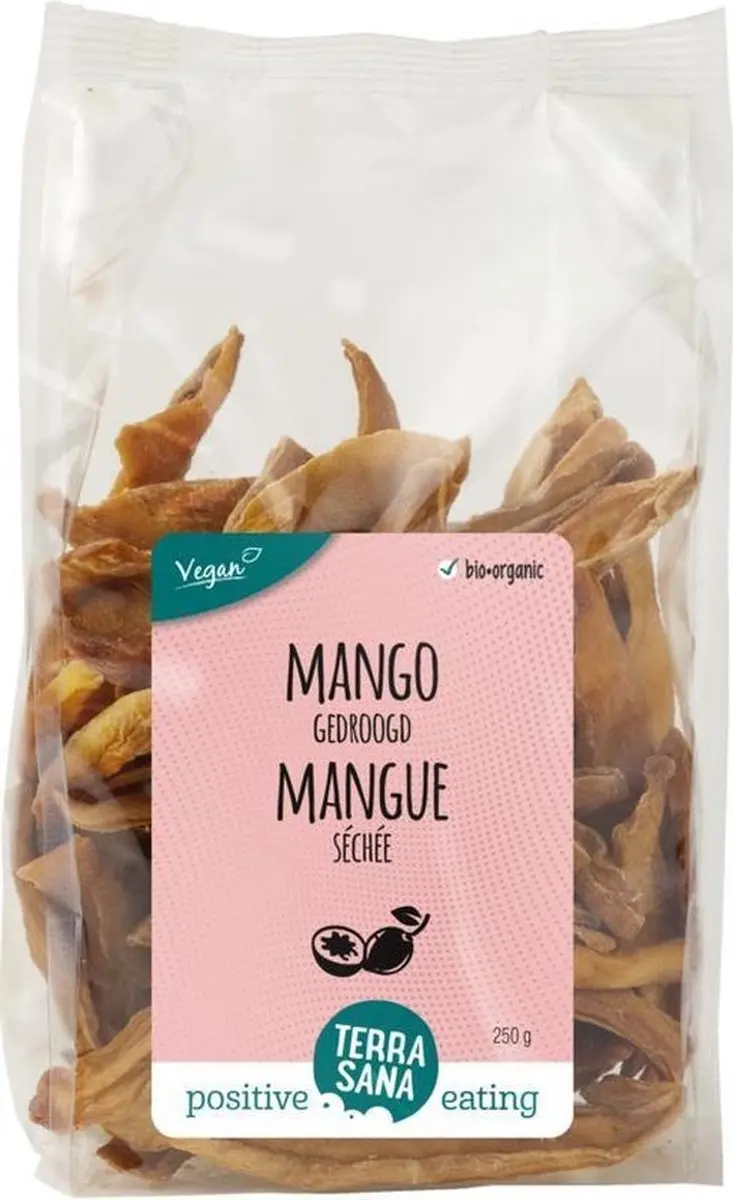Terrasana Mangoreepjes 250g