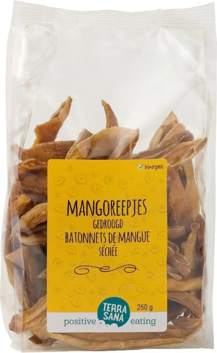 Terrasana Mangoreepjes 250g