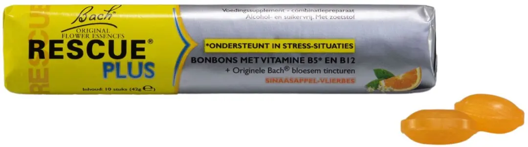 Bach Rescue Plus Bonbons 10 Stuks