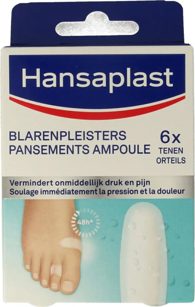 Hansaplast SOS Blarenpleister Small - 6 Stuks - afbeelding 6 van 6